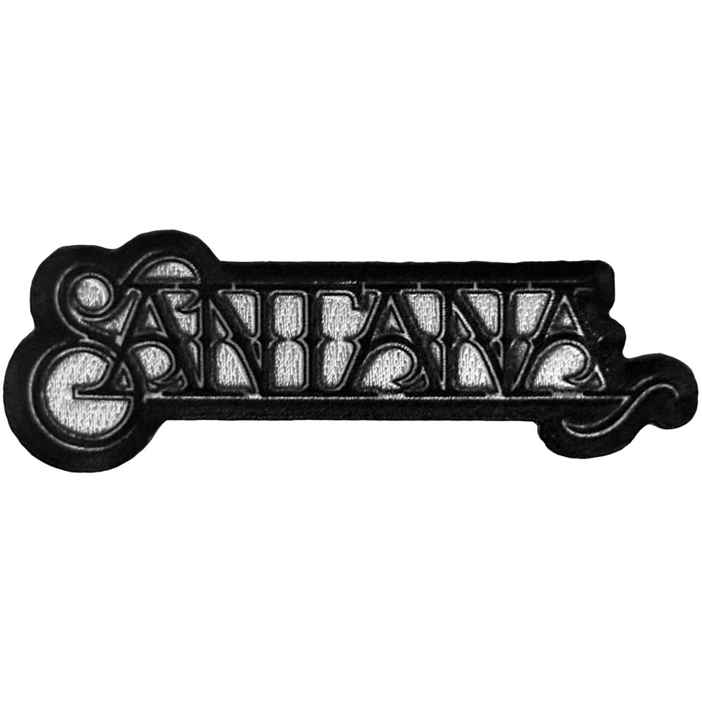 Santana - Logo Patch - Schwarz/Weiß
